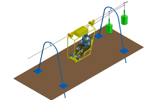 Ingeniería básica de tracto aéreo para planta empacadora de banano