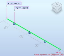 Uso de software especializado (Autodesk Robot Structural Analysis 2017) para simulación de cargas